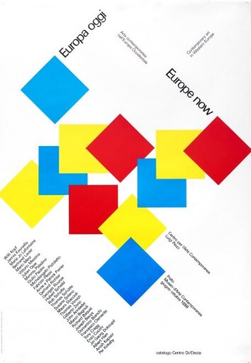 Europa oggi manifesto copertina